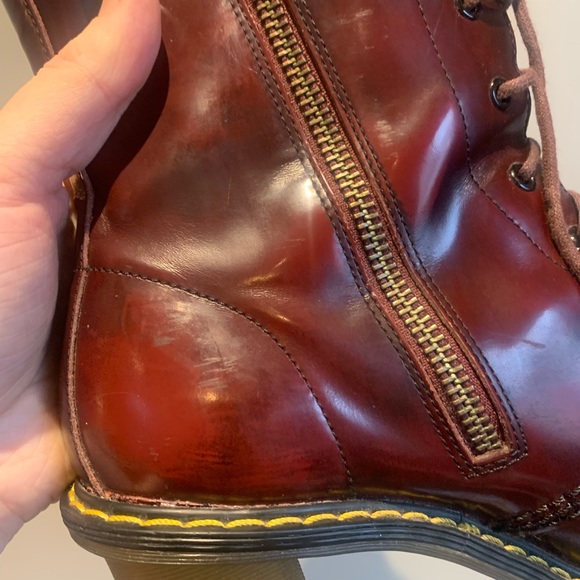 Used Dr. Marten Oxblood Sadie 3.5” heels in UK 6/EU 39/US 8 - Picture 9 of 13